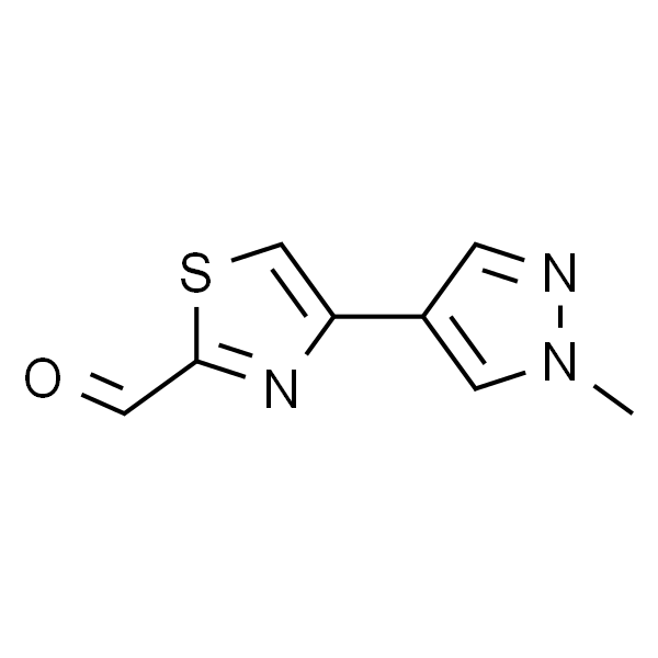 4-(1-甲基-1h-吡唑-4-基)-1,3-噻唑-2-甲醛