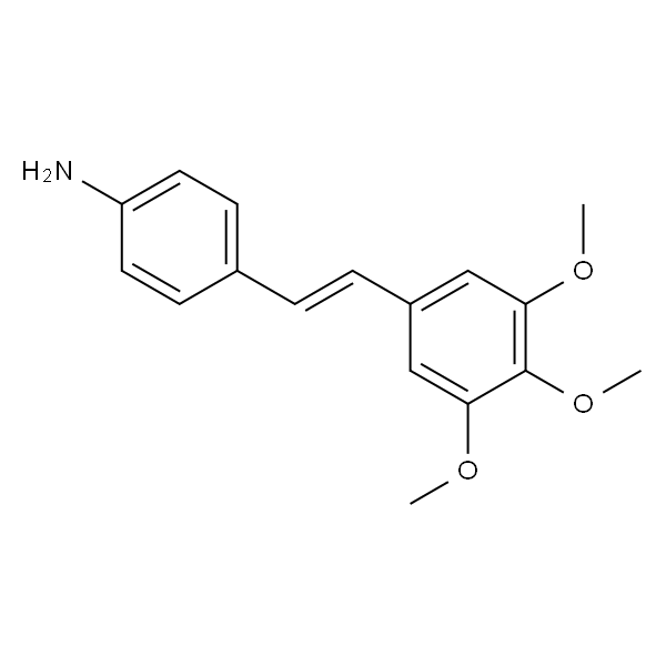 (E)-4-(3,4,5-三甲氧基苯乙烯基)苯胺