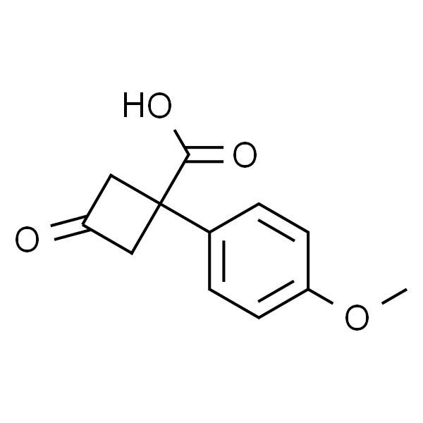 1-(4-甲氧基苯基)-3-氧代环丁烷甲酸