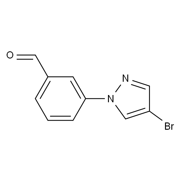 3-(4-溴-1H-吡唑-1-基)苯甲醛
