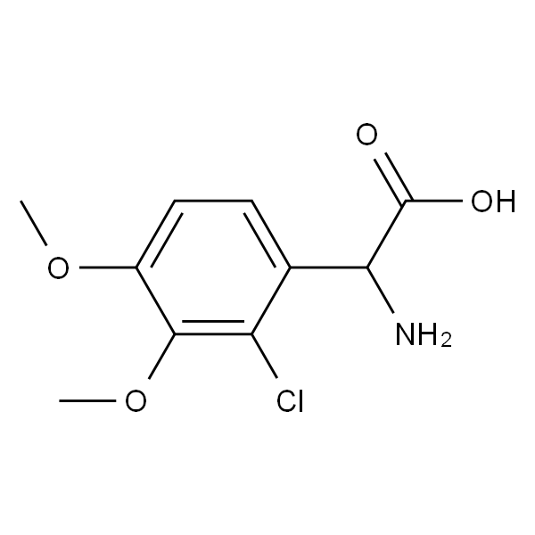 2-氨基-2-(2-氯-3,4-二甲氧基苯基)乙酸