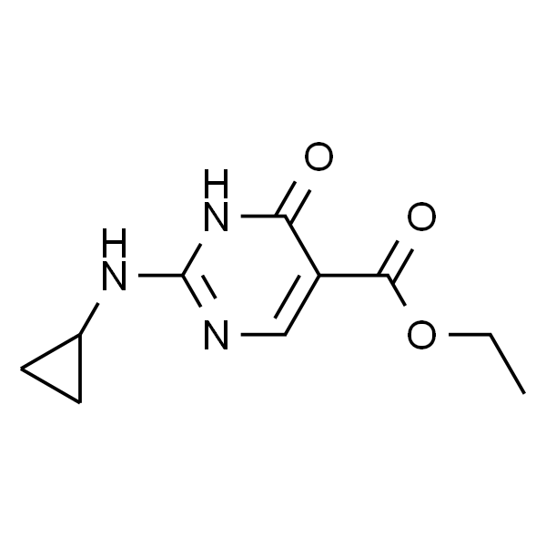 2-(环丙基氨基)-6-氧代-1,6-二氢嘧啶-5-羧酸乙酯