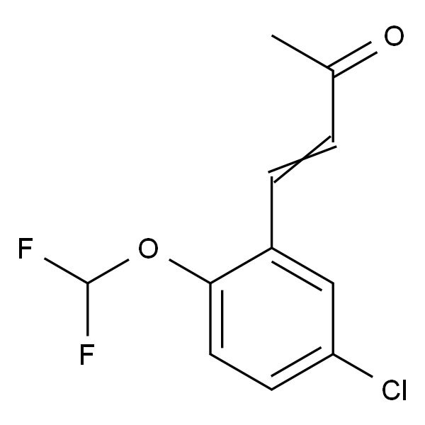 4-(5-氯-2-(二氟甲氧基)苯基)丁-3-烯-2-酮