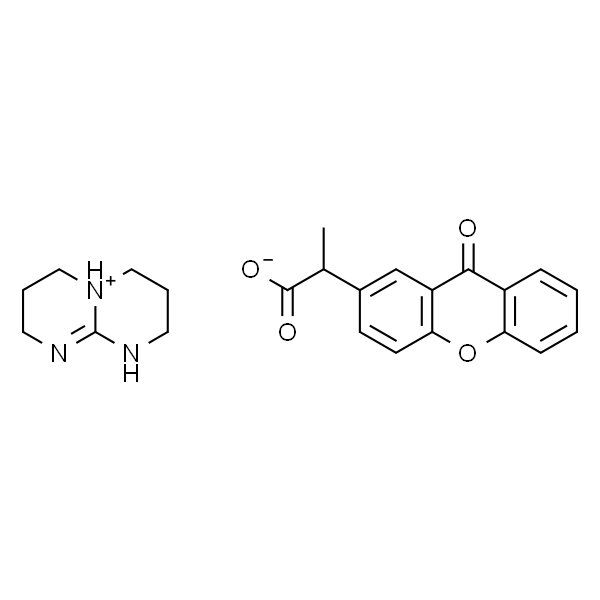 2-(9-氧代苯芴酮-2-基)丙酸-1,5,7-三氮双环[4.4.0]癸-5-烯盐