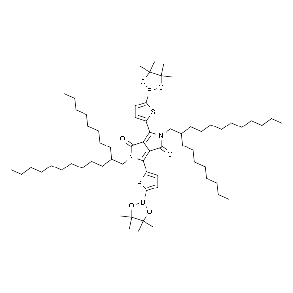 2,5-二(2-辛基十二烷基)-3,6-二(5-硼酸频哪醇酯噻吩基)-吡咯并吡咯二酮