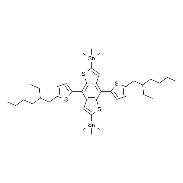 2,6-二(三甲基锡)-4,8-二(5-(2-乙基己基)噻吩基-2-)-苯并二噻吩