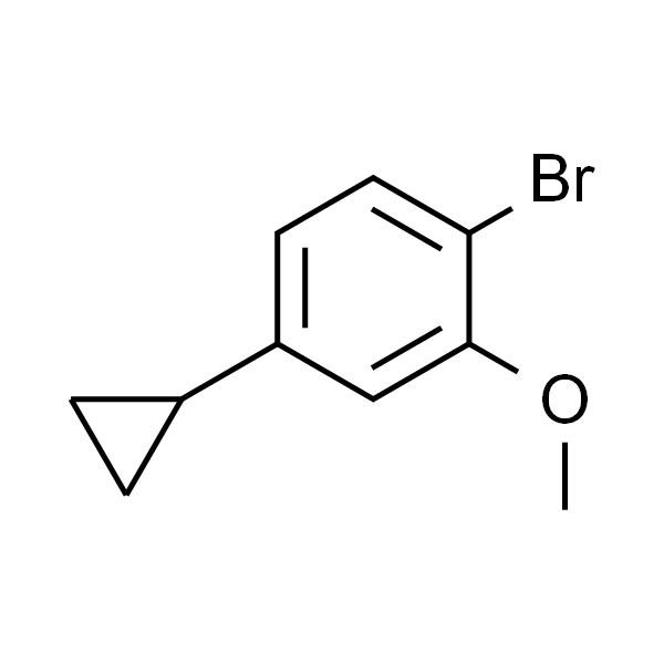 1-溴-4-环丙基-2-甲氧基苯