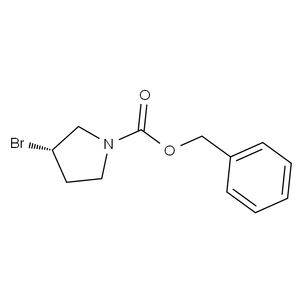 (S)-苄基3-溴吡咯烷-1-羧酸酯