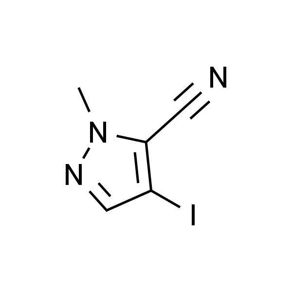 4-碘-2-甲基吡唑-3-甲腈