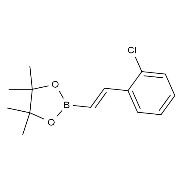 (E)-2-(2-氯苯乙烯基)-4,4,5,5-四甲基-1,3,2-二氧硼烷