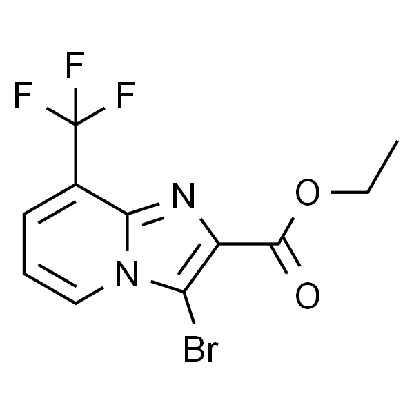 3-溴-8-(三氟甲基)咪唑[1,2-a]吡啶-2-羧酸乙酯