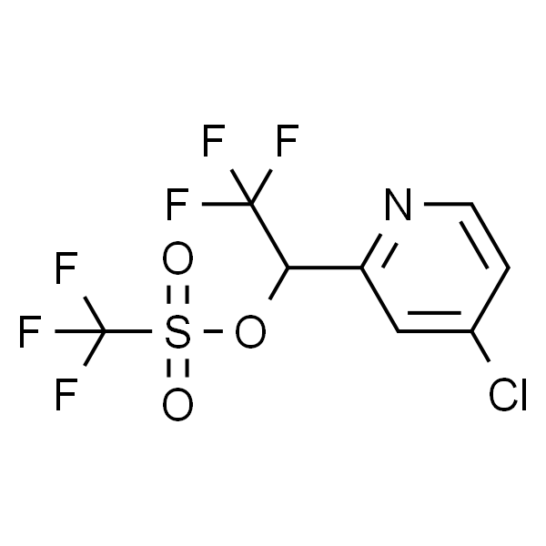 1-(4-氯吡啶-2-基)-2,2,2-三氟乙基三氟甲磺酸酯