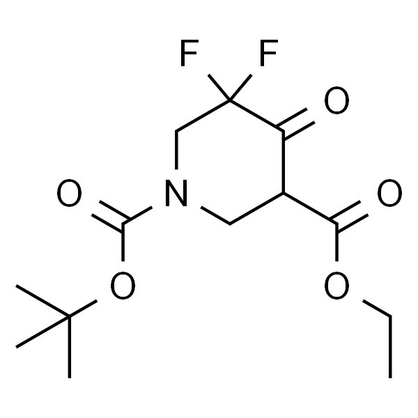 1-tert-butyl 3-ethyl 5,5-difluoro-4-oxopiperidine-1,3-dicarboxylate