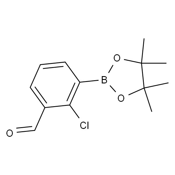 2-氯-3-(4,4,5,5-四甲基-1,3,2-二氧硼烷-2-基)苯甲醛