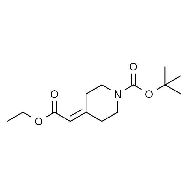 4-(2-乙氧基-2-氧代亚乙基)-1-哌啶羧酸叔丁酯