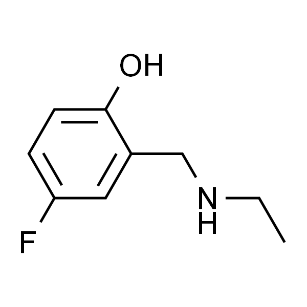 2-[(乙氨基)甲基]-4-氟苯酚