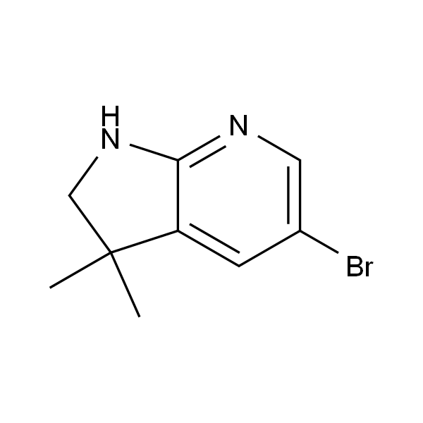 5-溴-3,3-二甲基-2,3-二氢-1H-吡咯并[2,3-b]吡啶