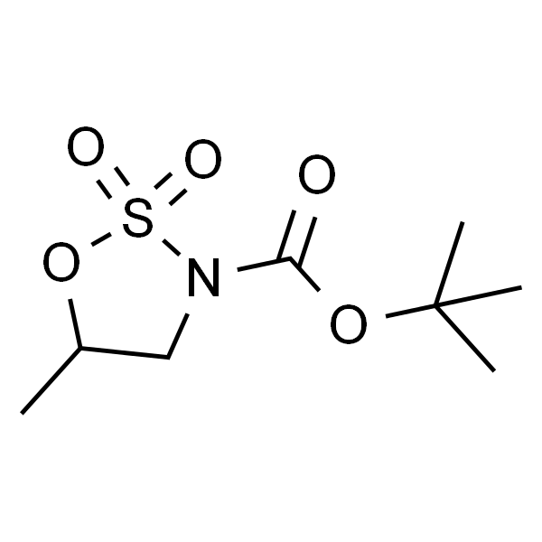 5-甲基-1,2,3-氧杂噻唑烷-3-羧酸叔丁酯2,2-二氧化物