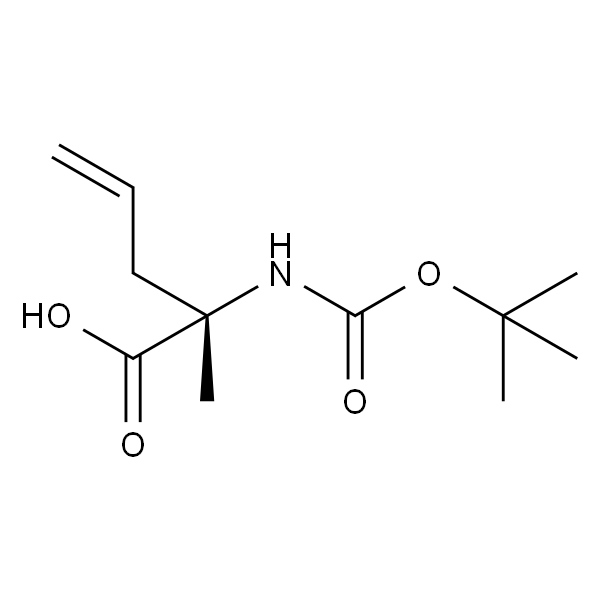 (S)-2-(((叔丁氧羰基)氨基)-2-甲基戊-4-烯酸