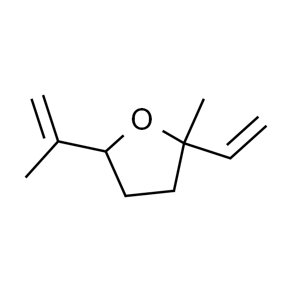 2-异丙烯基-5-甲基-5-乙烯基四氢呋喃 (异构体混合物)