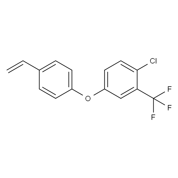 1-氯-2-(三氟甲基)-4-(4-乙烯基苯氧基)苯