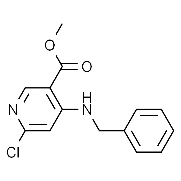 4-(苄基氨基)-6-氯烟酸甲酯