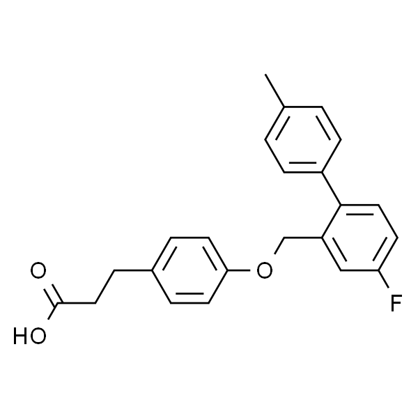 3-(4-((4-氟-4'-甲基-[1,1'-联苯]-2-基)甲氧基)苯基)丙酸