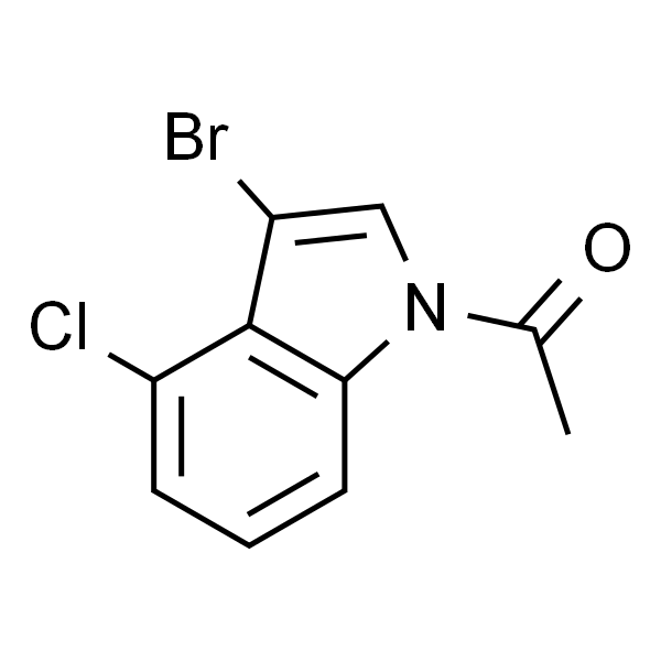 1-乙酰-3-溴-4-氯吲哚
