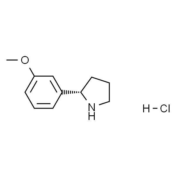 (S)-2-(3-甲氧基苯基)吡咯烷盐酸盐