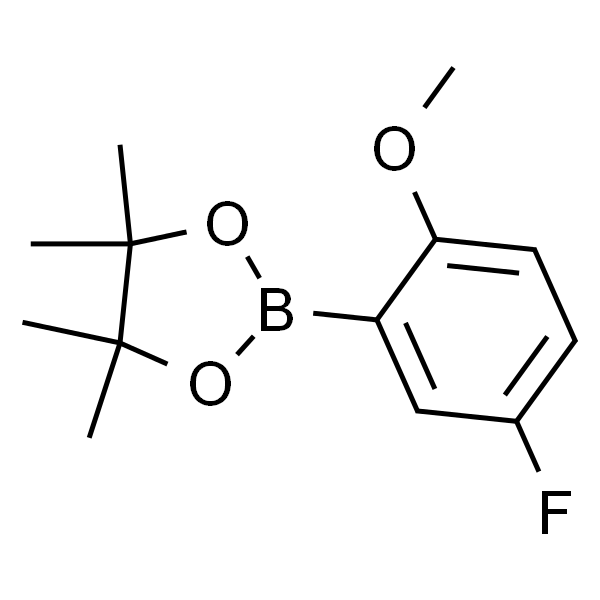 2-(5-氟-2-甲氧基苯基)-4,4,5,5-四甲基-1,3,2-二氧杂硼烷