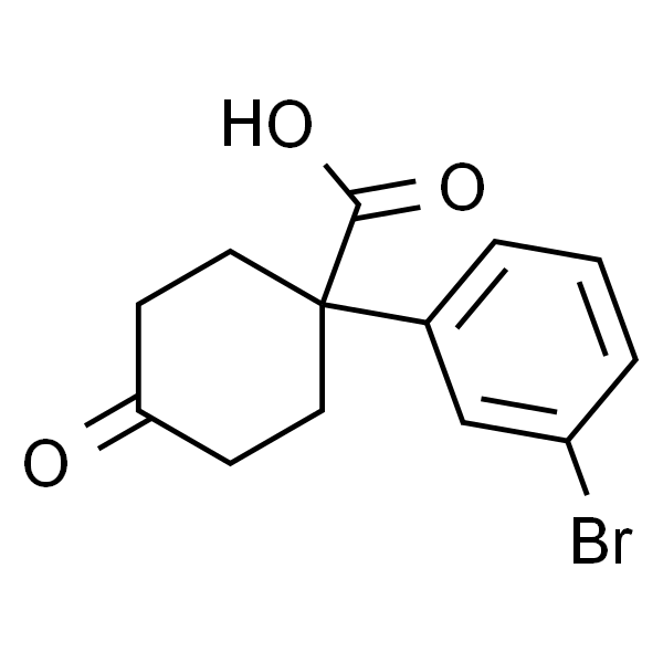 1-(3-溴苯基)-4-氧代环己烷甲酸