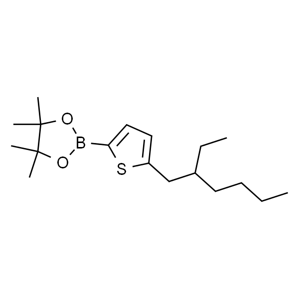 2-[5-(2-乙基己基)-2-噻吩基]-4,4,5,5-四甲基-1,3,2-二氧杂环戊硼烷