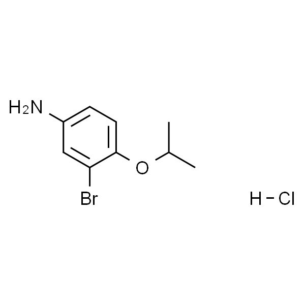 3-溴-4-(丙-2-基氧基)苯胺盐酸盐