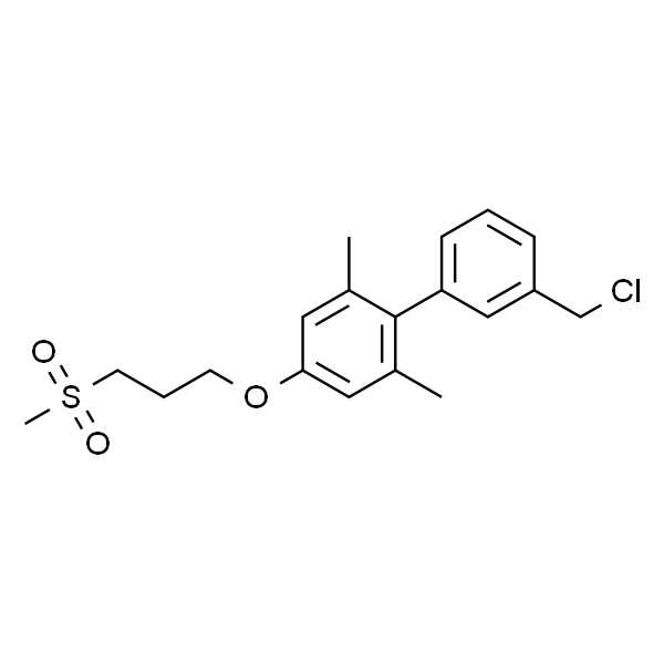 2,6-二甲基-3’-(氯甲基)-4-(3-甲砜基丙氧基)联苯