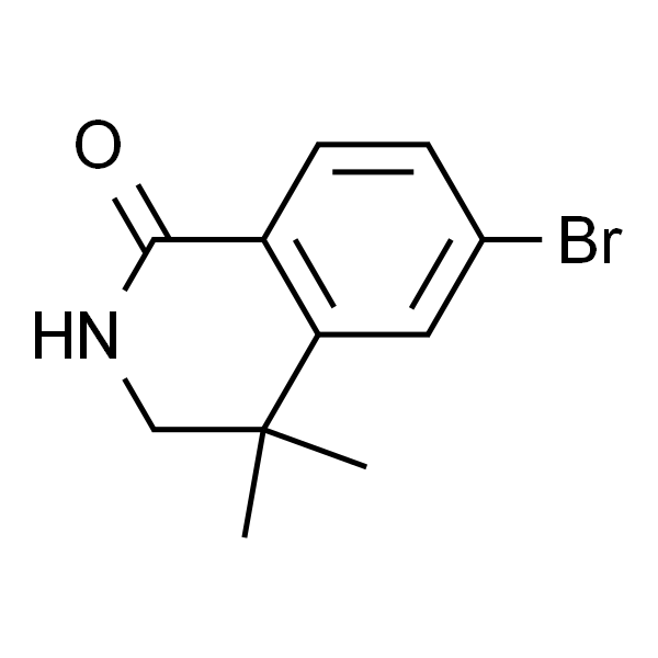 4,4-二甲基-6-溴-3,4-二氢异喹啉-1(2H)-酮