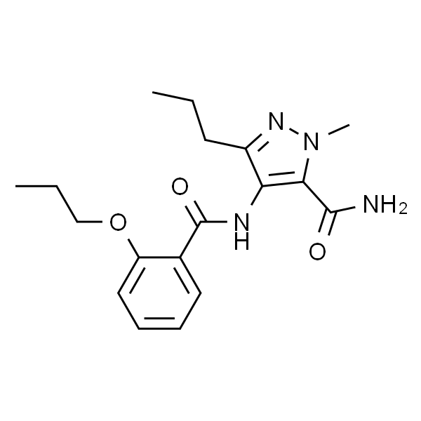 1-甲基-4-(2-丙基苯甲酰胺)-3-丙基-1H-吡唑-5-甲酰胺