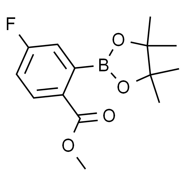 4-氟-2-(4,4,5,5-四甲基-1,3,2-二氧杂硼杂环戊烷-2-基)苯甲酸甲酯