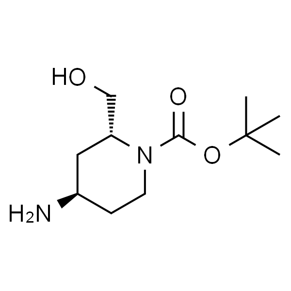 rel-(2R,4R)-4-氨基-2-(羟甲基)哌啶-1-甲酸叔丁酯