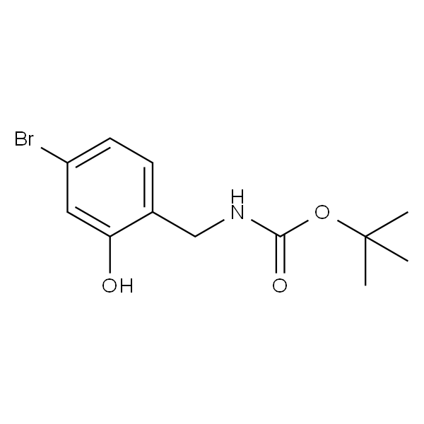4-溴-2-羟基苄基氨基甲酸叔丁酯