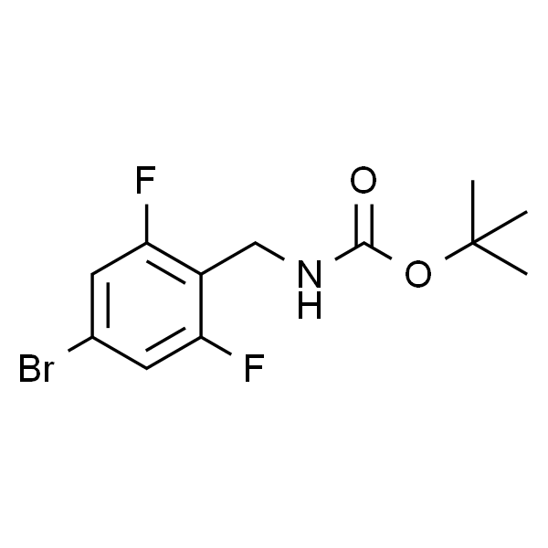 N-Boc-4-溴-2,6-二氟苄胺