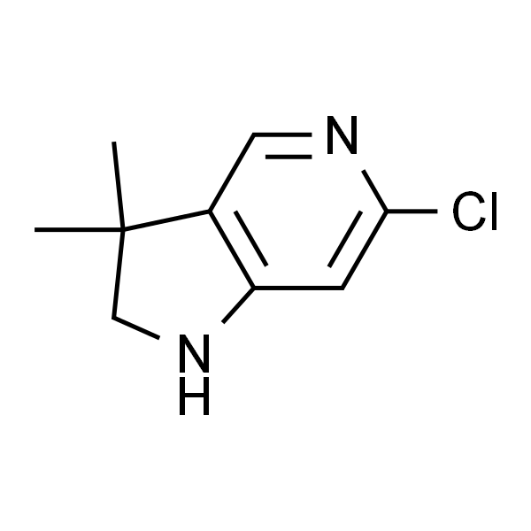 6-氯-3,3-二甲基-2,3-二氢-1H-吡咯[3,2-c]吡啶