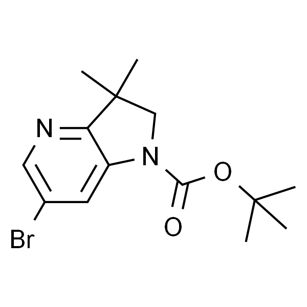 叔丁基6-溴-3,3-二甲基-2,3-二氢-1H-吡咯并[3,2-b]吡啶-1-羧酸