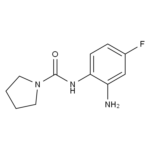 N-(2-氨基-4-氟苯基)吡咯烷-1-甲酰胺