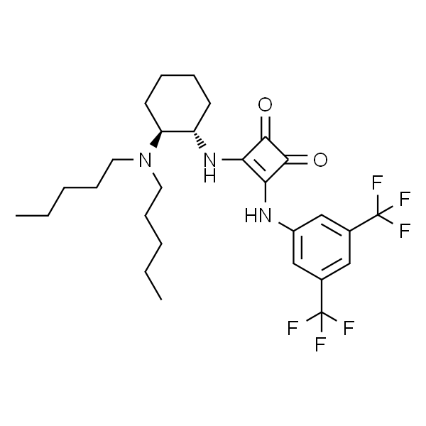 3-[[3，5-双(三氟甲基)苯基]氨基]-4-[[(1S，2S)-2-(二戊基)环己基]氨基]-3-环丁烯-1，2-二酮
