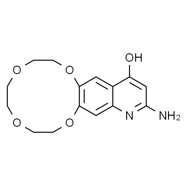 13-氨基-2,3,5,6,8,9-六氢-[1,4,7,10]四氧杂环十二碳并[2,3-g]喹啉-15-醇