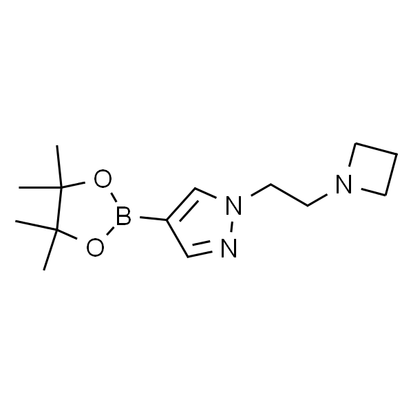 1-(2-(氮杂环丁烷-1-基)乙基)-4-(4,4,5,5-四甲基-1,3,2-二氧硼杂环戊烷-2-基)-1H-吡唑