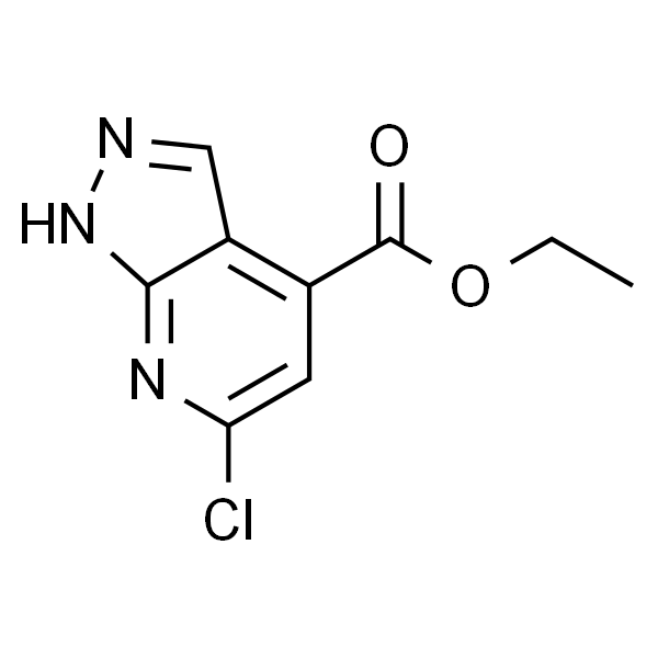 6-氯-1H-吡唑并[3,4-b]吡啶-4-羧酸乙酯