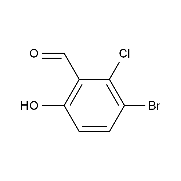 3-溴-2-氯-6-羟基苯甲醛