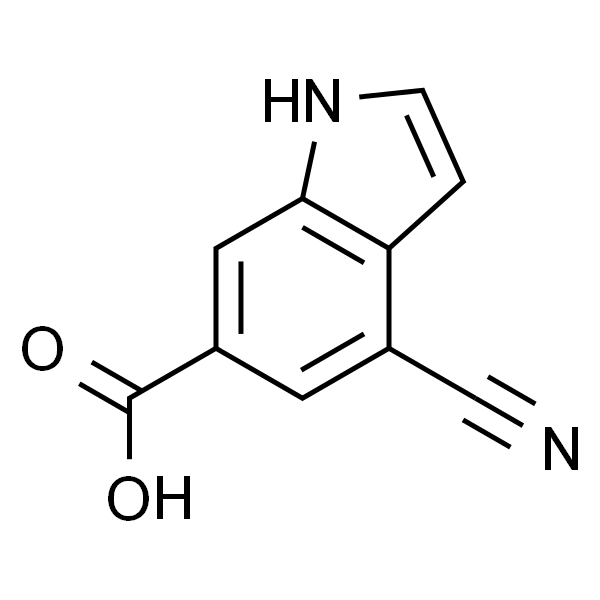4-氰基-1H-吲哚-6-羧酸