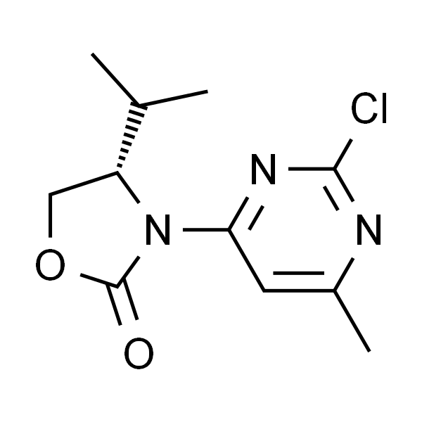 (S)-3-(2-氯-6-甲基-4-嘧啶基)-4-异丙基-2-噁唑烷酮
